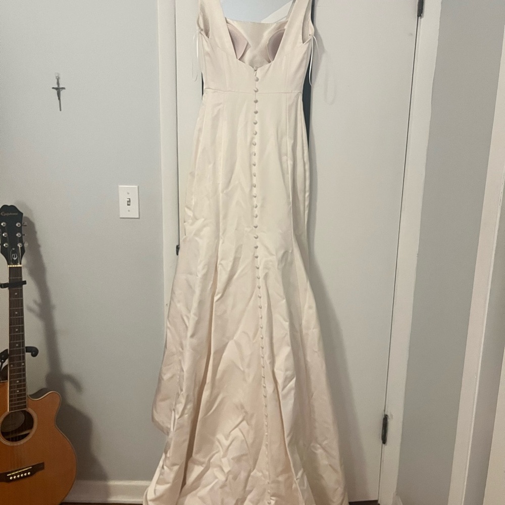 Square Neck Wedding Dress- Wwidon By Carla & Kenn… - image 8